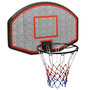 Voir la diapositive 1 : VIDAXL Panneau de basket-ball Noir 90x60x2 cm Polyethylene