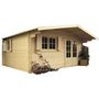 Voir la diapositive 3 : SOLID SUPERIA Abri chalet de jardin bois - 17.70m²  - CHAMONIX 4