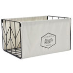 Paris Prix Bac de Rangement  Mon Petit Bazar  38cm Noir