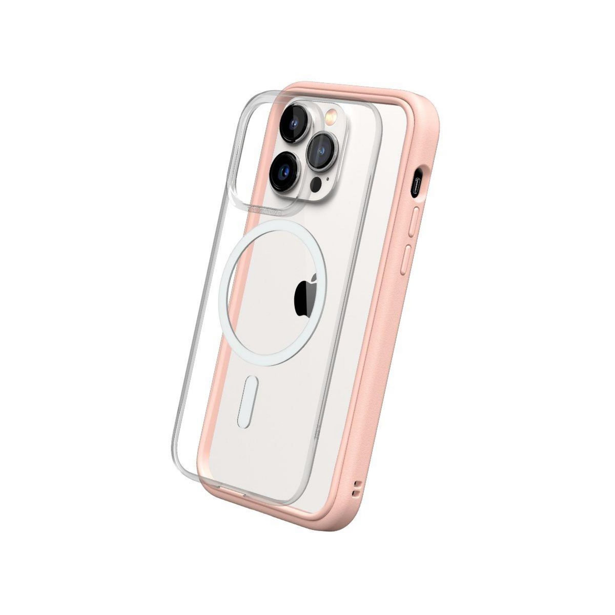 RHINOSHIELD Coque bumper IPhone 14 Pro Max Mod NX Rose MagSafe