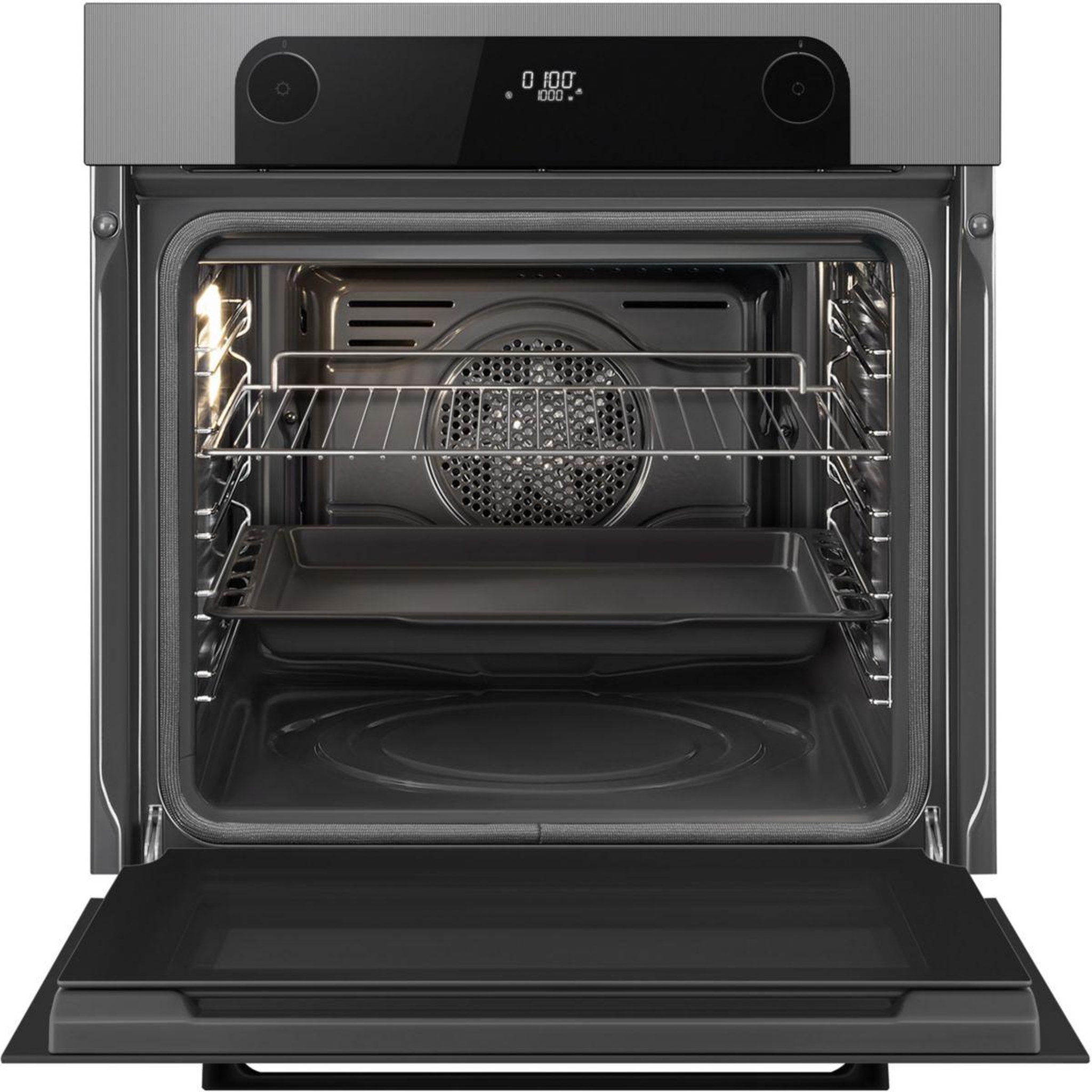 Voir la diapositive 4 : SMEG Four encastrable sfp6201ts - pyrolyse - chaleur tournante - porte froide