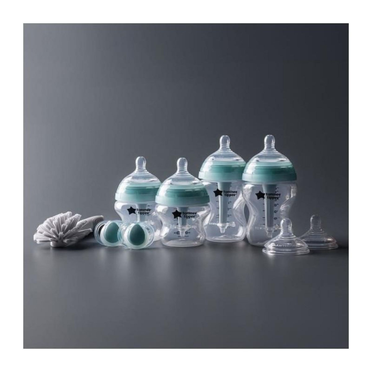 TOMMEE TIPPEE Coffret biberons - TOMMEE TIPPEE - Anti-colique Avancé - 4x biberons 150 ml / 260 ml - 2x tétines - Anti-colique - Nouveau-né