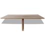 Voir la diapositive 3 : VIDAXL Table murale rabattable en chêne 100x60 cm