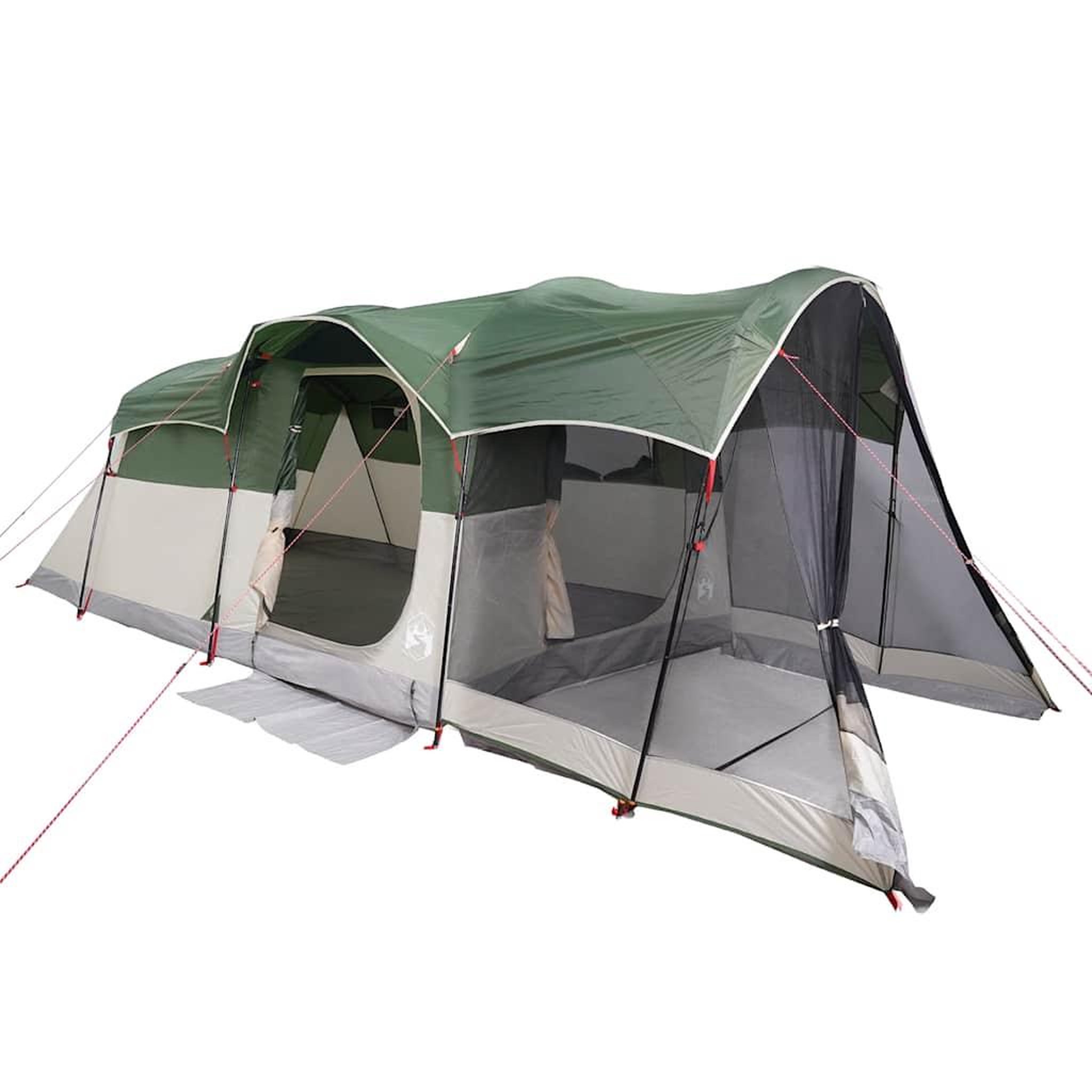 Voir la diapositive 4 : VIDAXL Tente familiale tunnel 8 personnes vert impermeable
