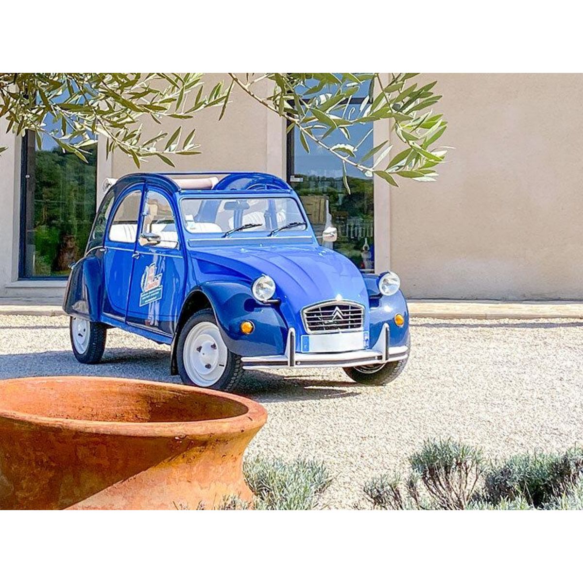 Smartbox Promenade de 4h en 2 CV sur le thème de l'huile d'olive avec dégustation - Coffret Cadeau Sport & Aventure