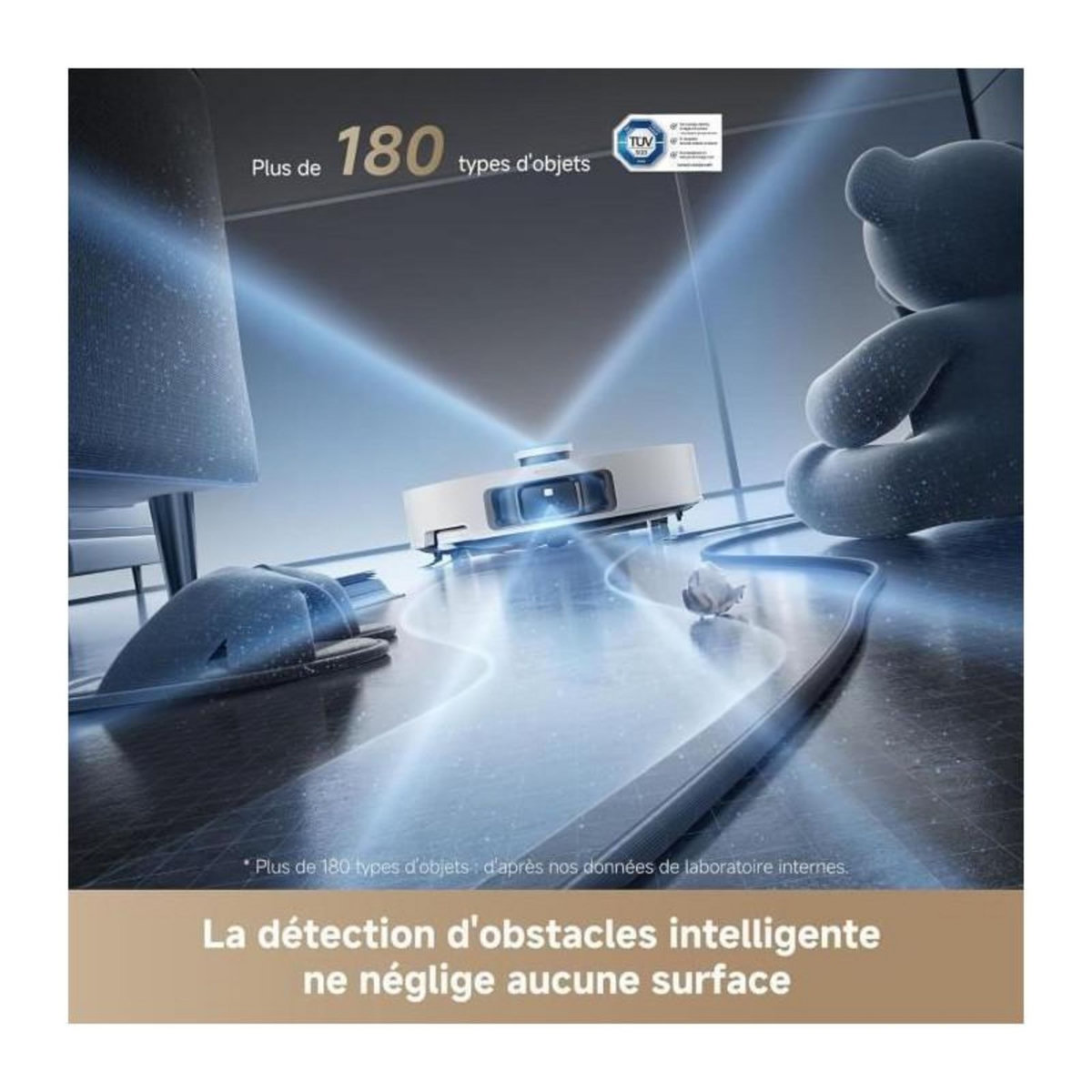 DREAME Robot Aspirateur Laveur L50 Pro Ultra