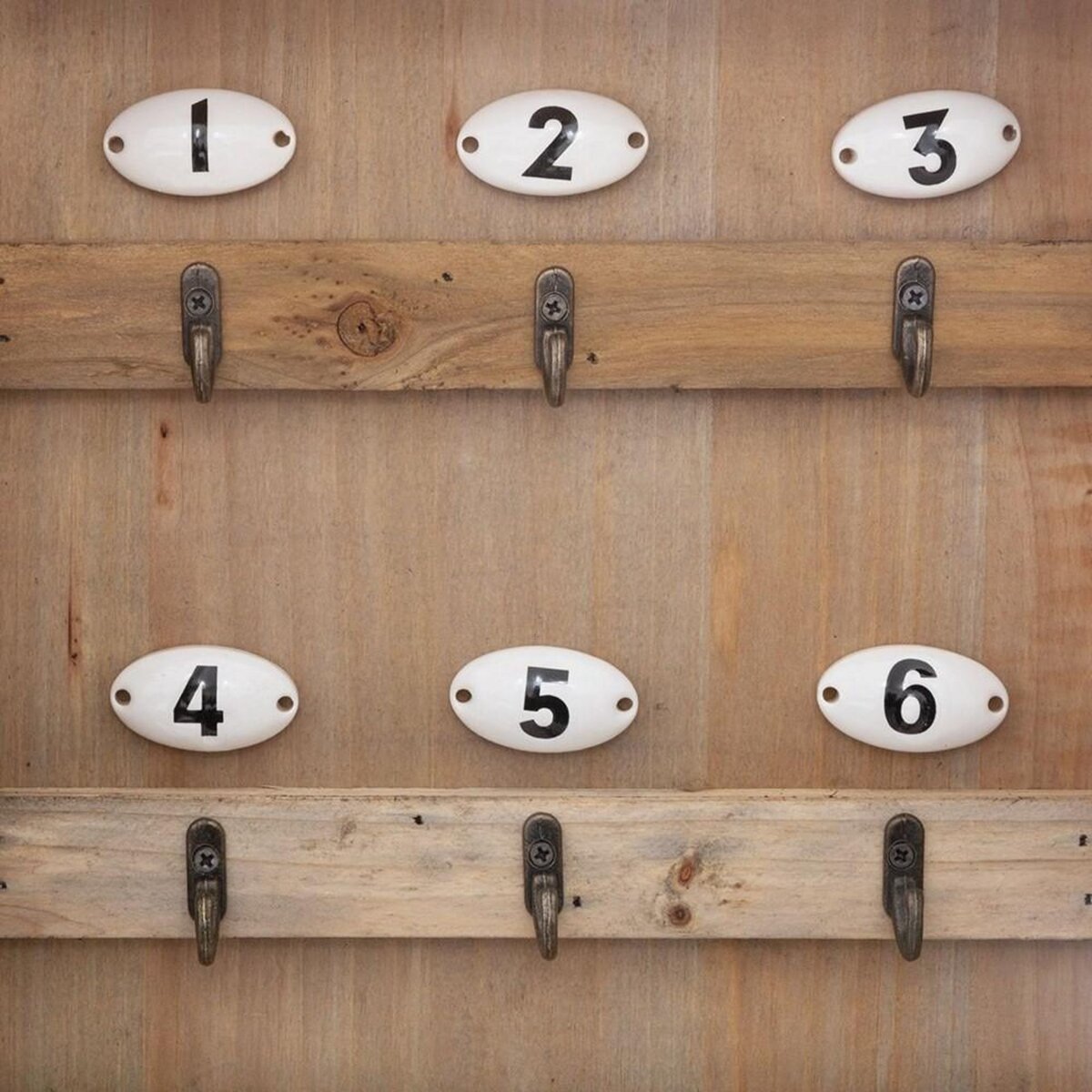 ATMOSPHERA Boîte à clés rétro en bois