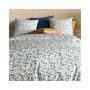 Voir la diapositive 2 : ATELIER DU COTON Parure 4 pièces Mani 2 personnes coton 57 fils DH140