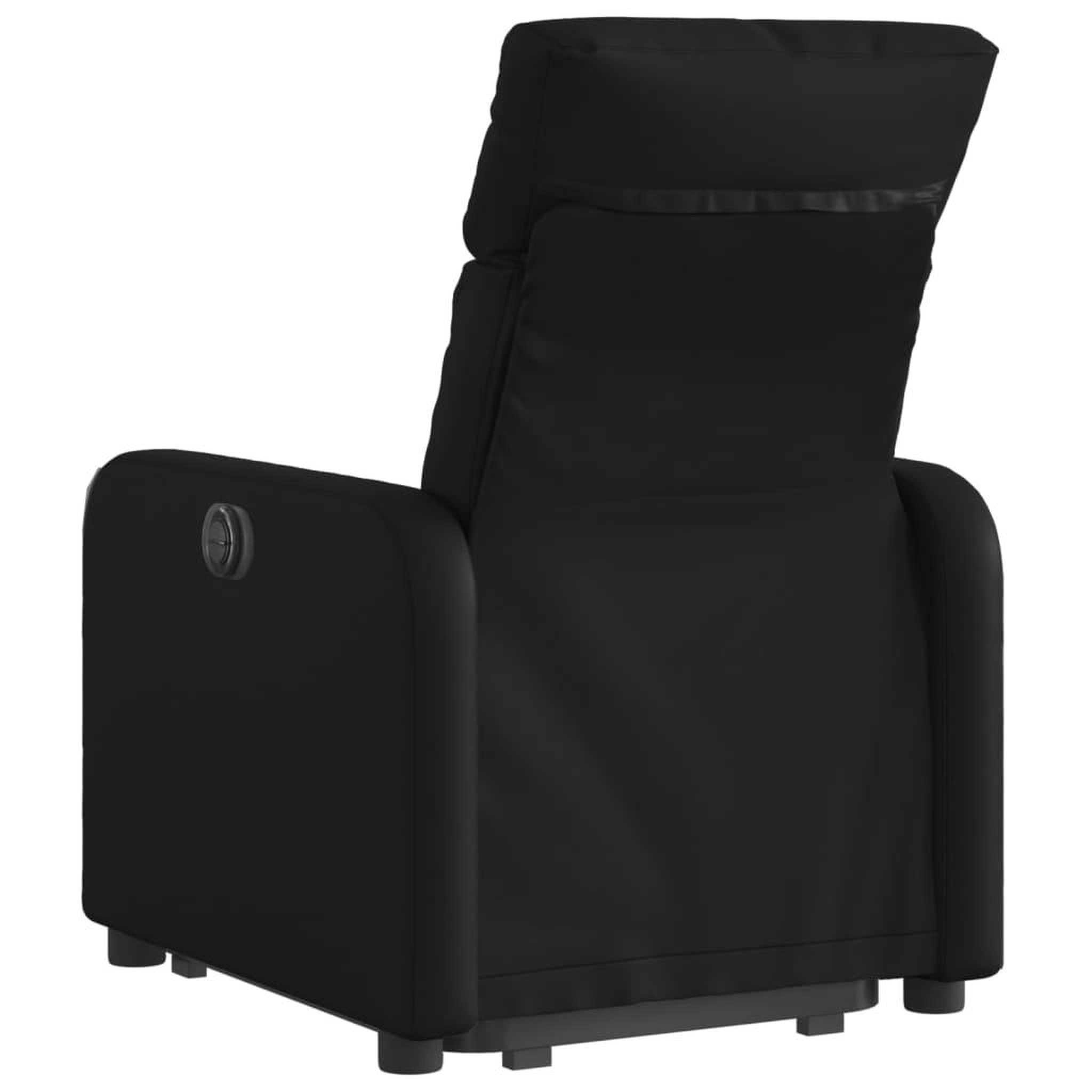 Voir la diapositive 4 : VIDAXL Fauteuil inclinable electrique noir similicuir