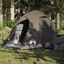 Voir la diapositive 1 : VIDAXL Tente de camping a dome 2 personne marron impermeable
