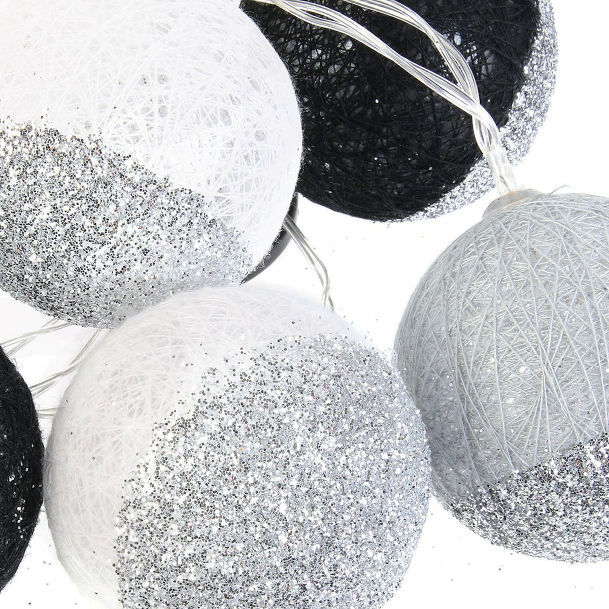 The Home Deco Factory Guirlande lumineuse 10 LED Boule Céleste