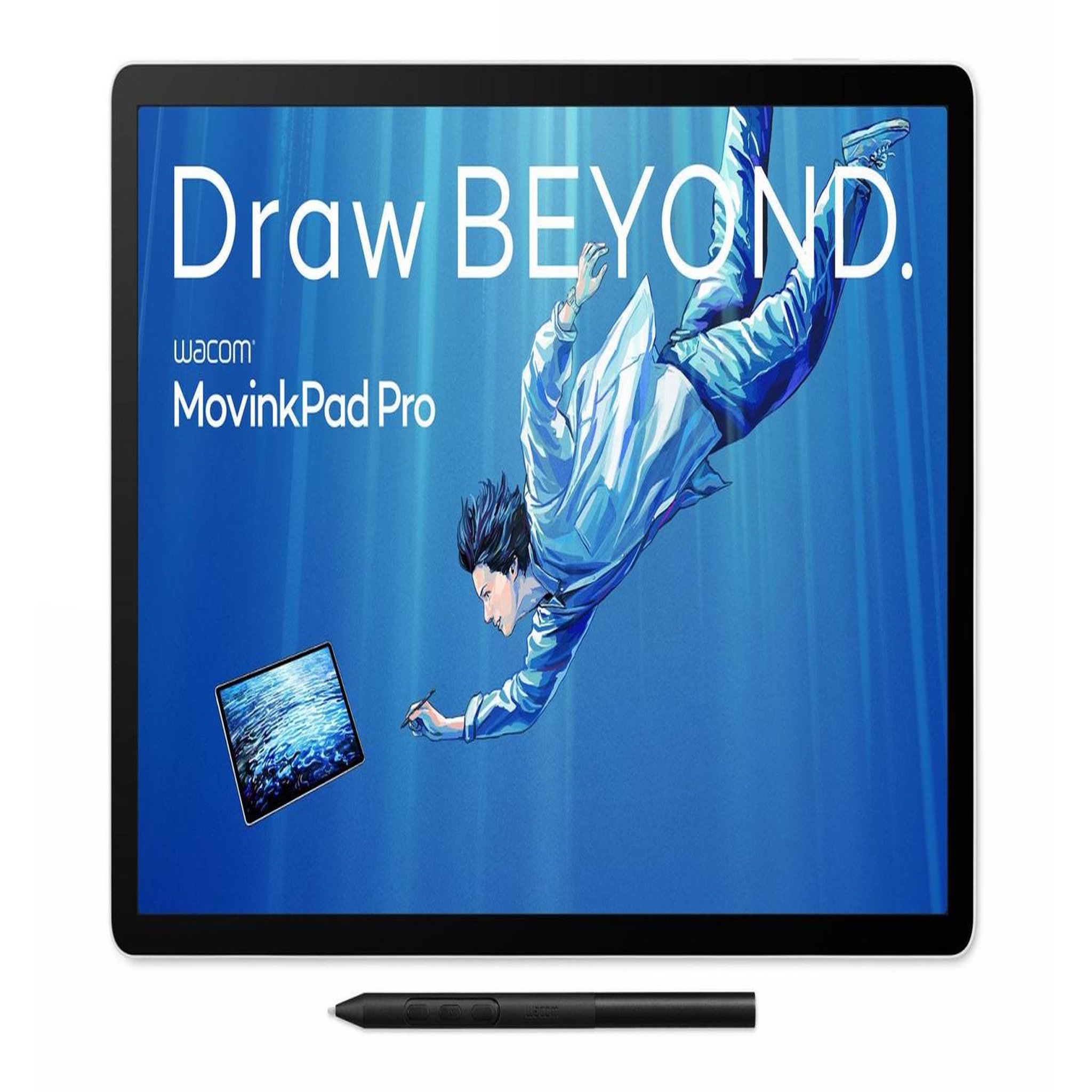 Voir la diapositive 2 : Wacom Wacom movinkpad pro 14 tablette graphique gris 5080 lpi 302 x 189 mm usb/bluetooth