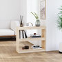 Voir la diapositive 1 : VIDAXL Bibliotheque/Separateur de piece 80x30x71,5 cm Bois de pin