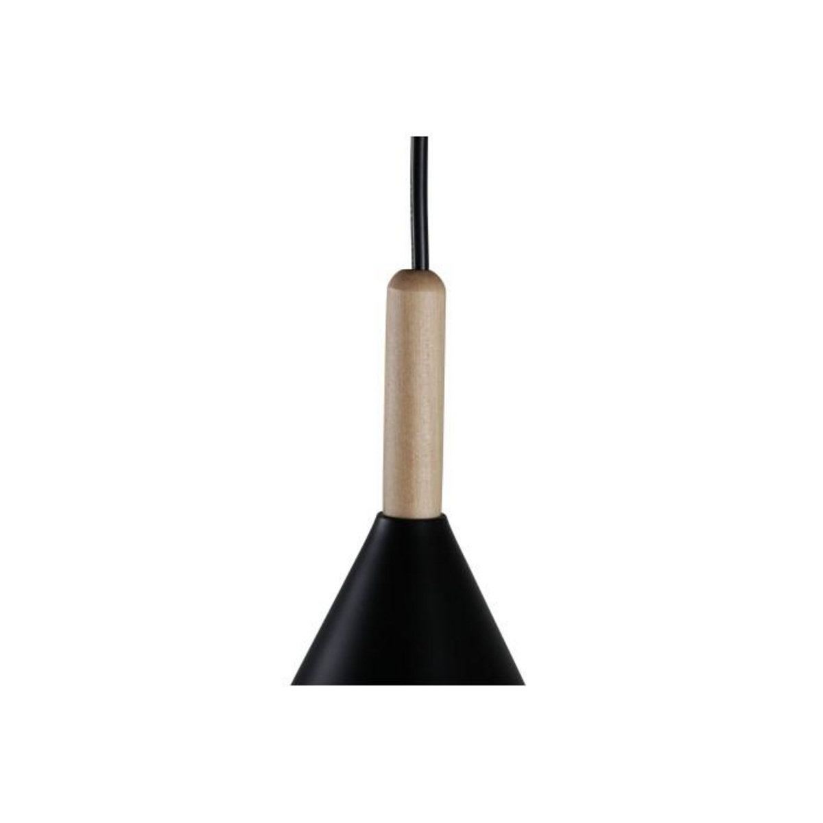Paris Prix Lampe Suspension Déco  Enif  25cm Noir