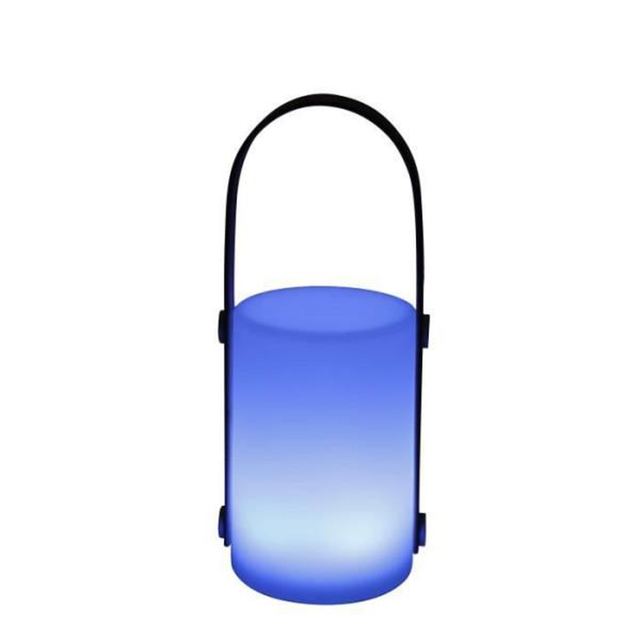 Voir la diapositive 5 : Galix Lanterne portative rechargeable USB - GALIX - Bambou/Plastique - 4 LED WRGB - 1500mAh - Blanc