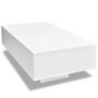 Voir la diapositive 2 : VIDAXL Table basse blanc brillant