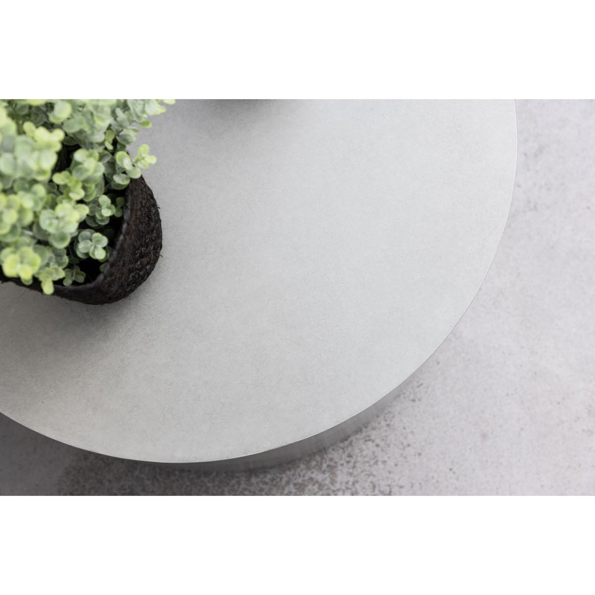 Voir la diapositive 5 : Paris Prix Table d'appoint de jardin ronde  lissabon  60cm gris