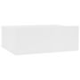 Voir la diapositive 2 : VIDAXL Table de chevet flottante Blanc 40x30x15 cm Bois d'ingenierie