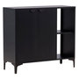 Voir la diapositive 1 : Paris Prix Buffet Design 2 Portes  Piring  110cm Noir