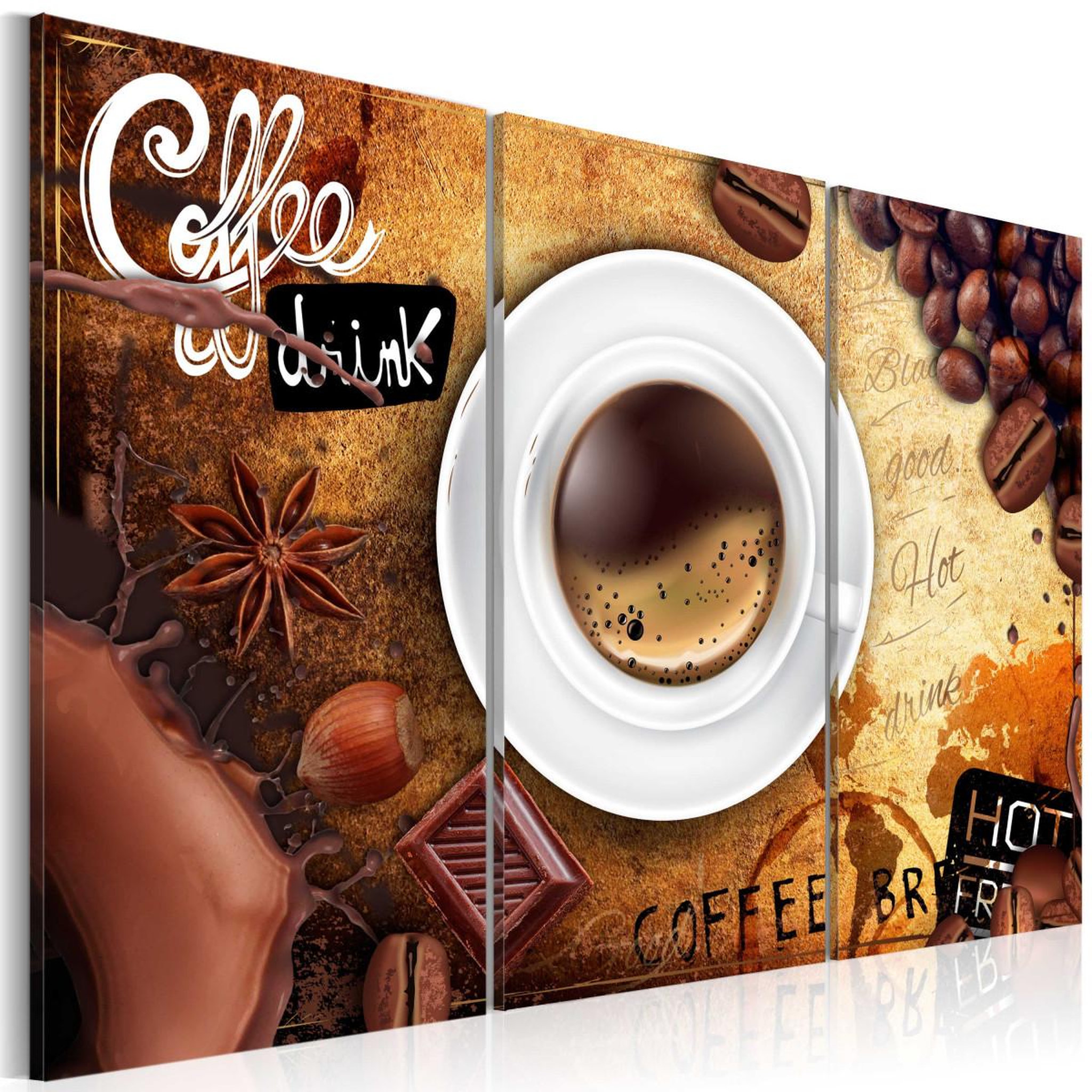 Voir la diapositive 1 : Paris Prix Tableau Imprimé  Cup of Coffee