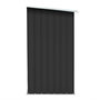 Voir la diapositive 4 : VIDAXL Abri de stockage a bois Acier galvanise 163x83x154cm Anthracite