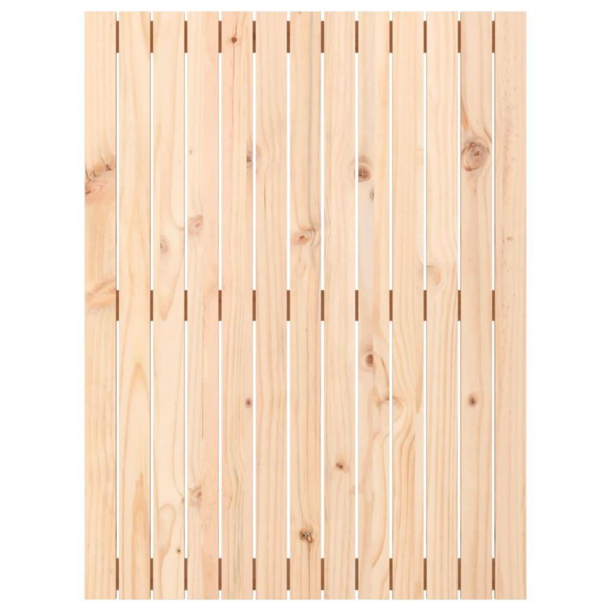 VIDAXL Tete de lit murale 82,5x3x110 cm Bois massif de pin