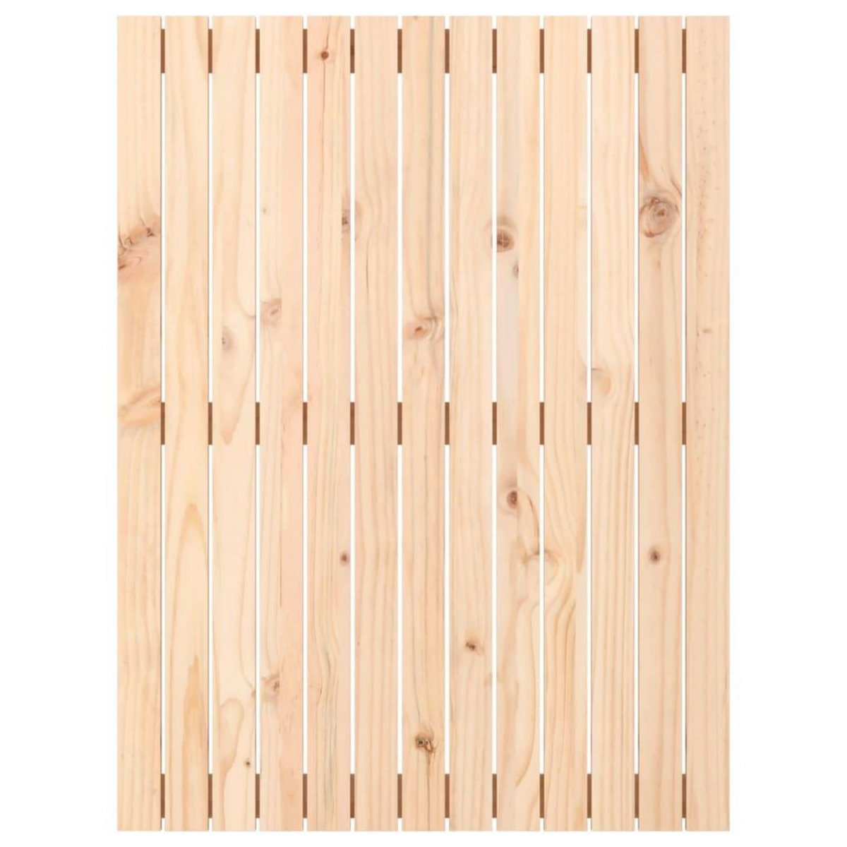 VIDAXL Tete de lit murale 82,5x3x110 cm Bois massif de pin