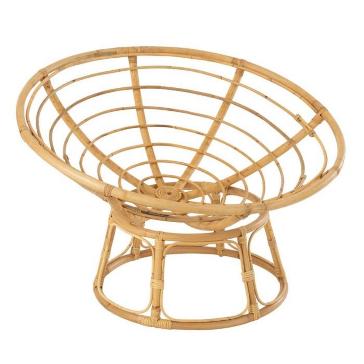 Paris Prix Fauteuil en Rotin & Coussin  Céline  115cm Naturel