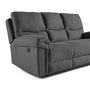 Voir la diapositive 4 : BEST MOBILIER Jasmin - canapé relax électrique 2 et 3 places - en tissu