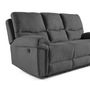 Voir la diapositive 4 : BEST MOBILIER Jasmin - canapé relax électrique 2 et 3 places - en tissu
