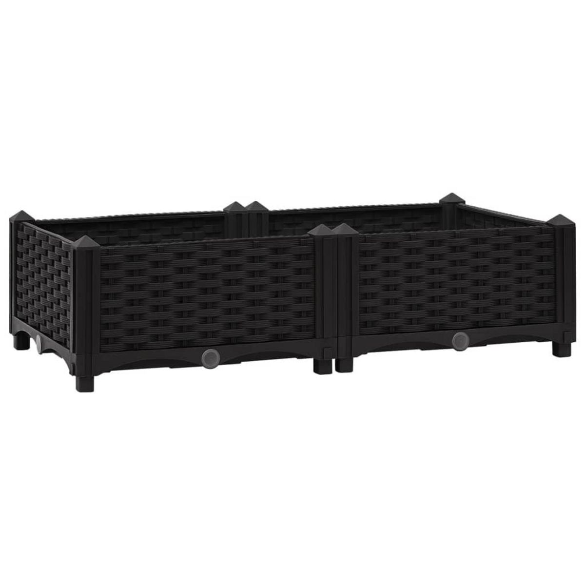 VIDAXL Lit sureleve 80x40x23 cm Polypropylene