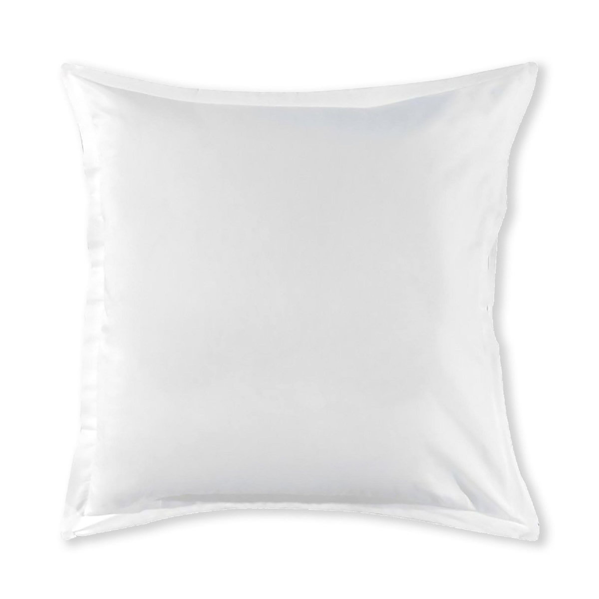 FUTURE HOME Taie d'oreiller unie polycoton blanc éclatant blanc 63x63cm