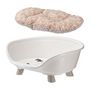 Voir la diapositive 3 : Ferplast Corbeille - FERPLAST - THRONE 4 - Avec coussin relax - Blanc
