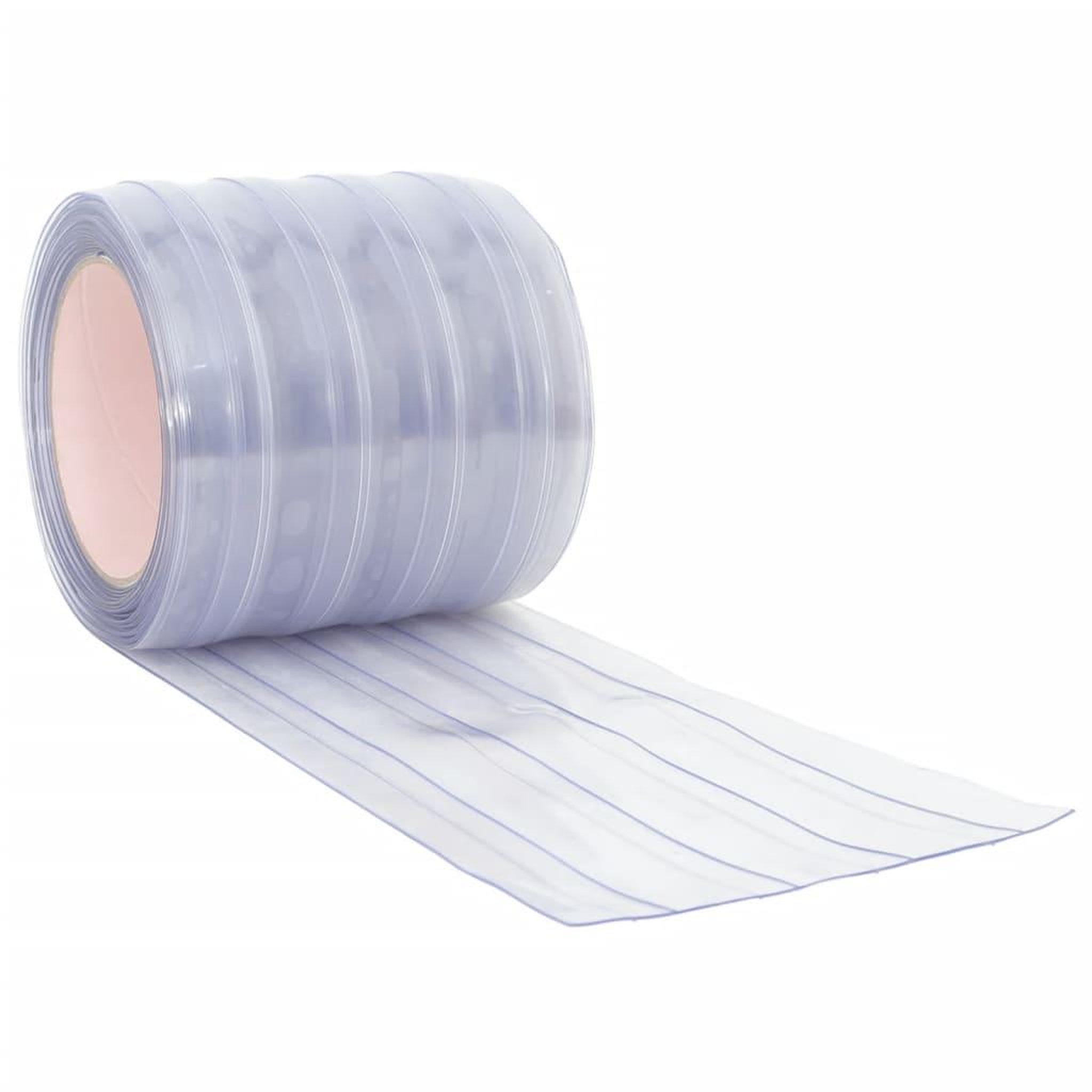 Voir la diapositive 4 : VIDAXL Rideau de porte transparent 200 mmx1,6 mm 10 m PVC