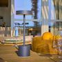 Voir la diapositive 3 : Lumisky Lampe de table sans fil touch LED ROBY Gris Aluminium H30CM