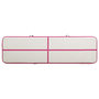 Voir la diapositive 4 : VIDAXL Tapis gonflable de gymnastique avec pompe 800x100x20cm PVC Rose