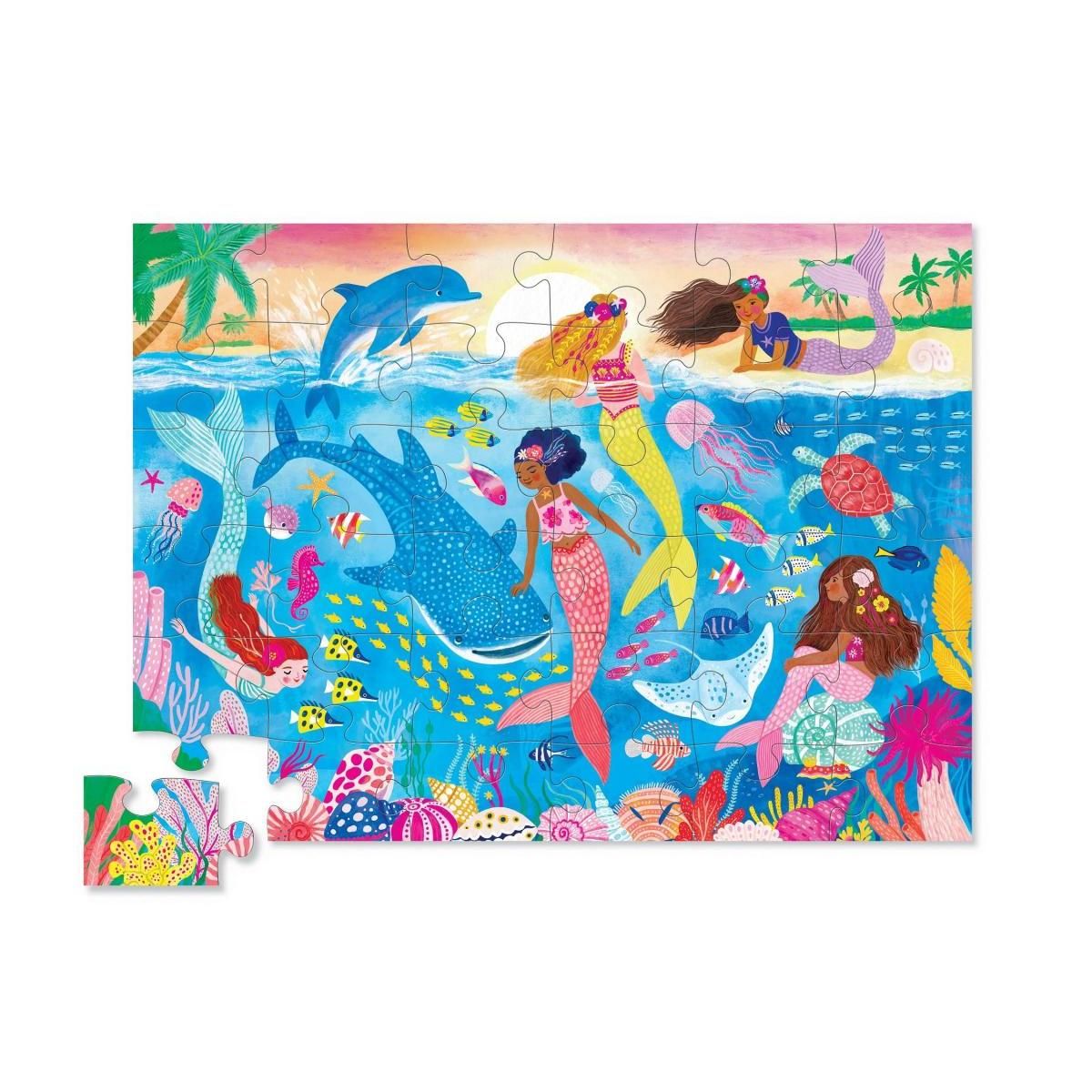 CROCODILE CREEK Maxi puzzle  36 pièces  Reve de sirenes