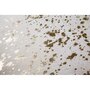 Voir la diapositive 3 : Paris Prix Tapis Peau de Vache  Glam  Ivoire & Or