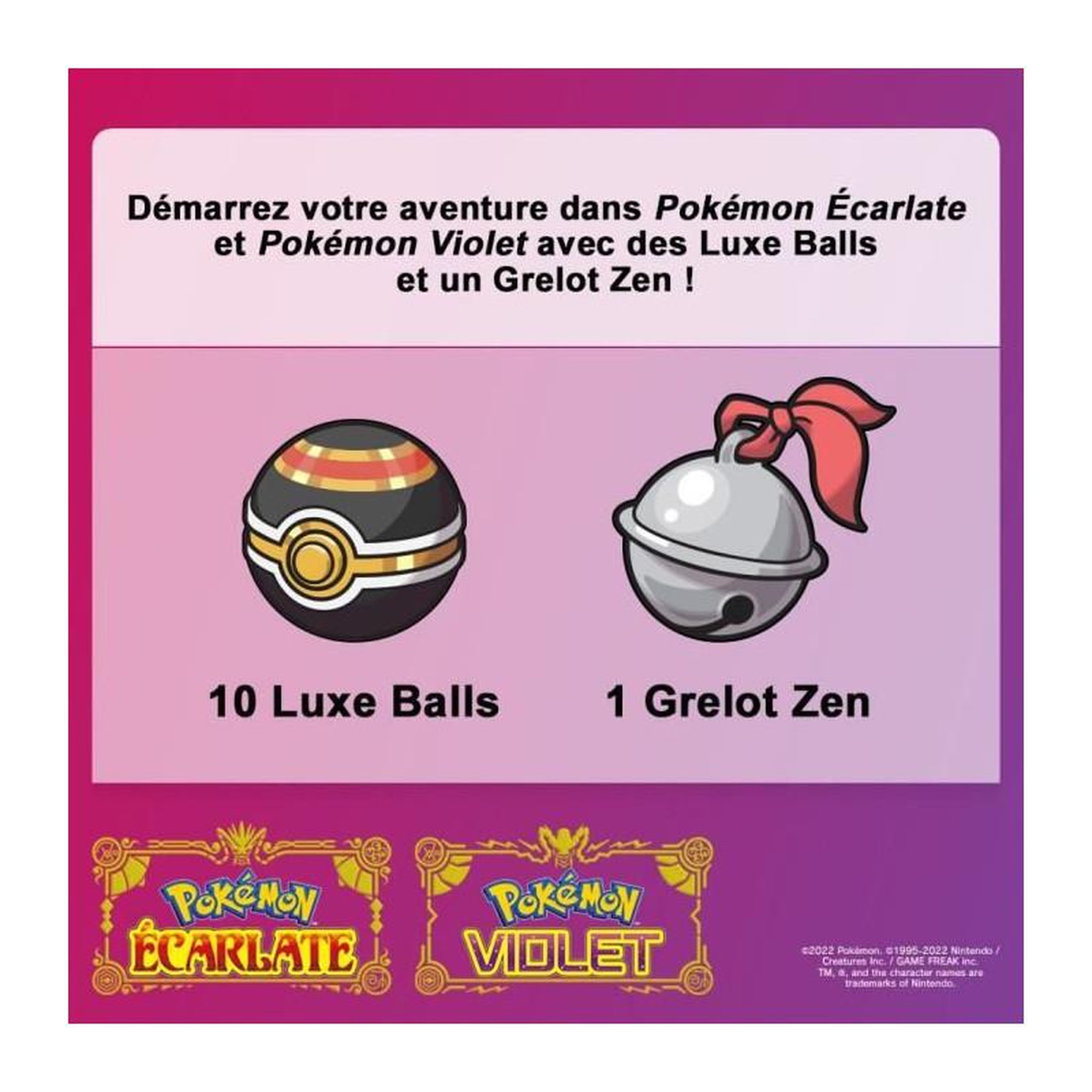 Voir la diapositive 2 : NINTENDO Pokémon Violet - Jeu Nintendo Switch