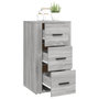 Voir la diapositive 4 : VIDAXL Buffet Sonoma gris 40x33x70 cm Bois d'ingenierie