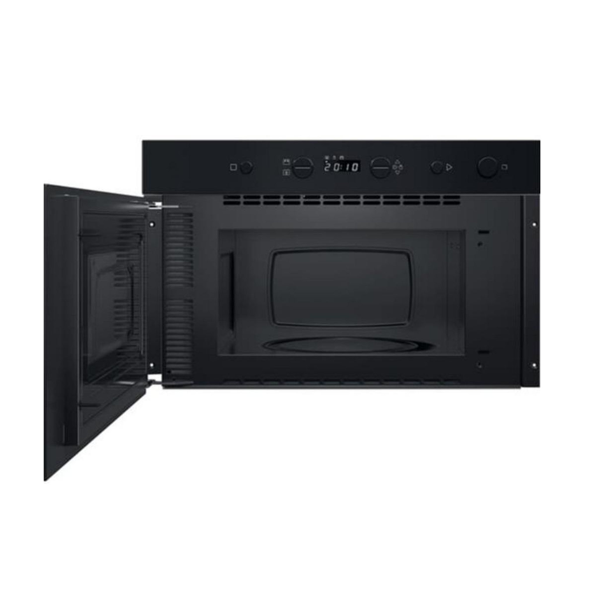 Voir la diapositive 3 : Indesit Micro-ondes solo encastrable 22l 750w noir - imk11b