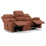 Voir la diapositive 4 : BEST MOBILIER Armand - canapé 3 places relax électrique en velours côtelé