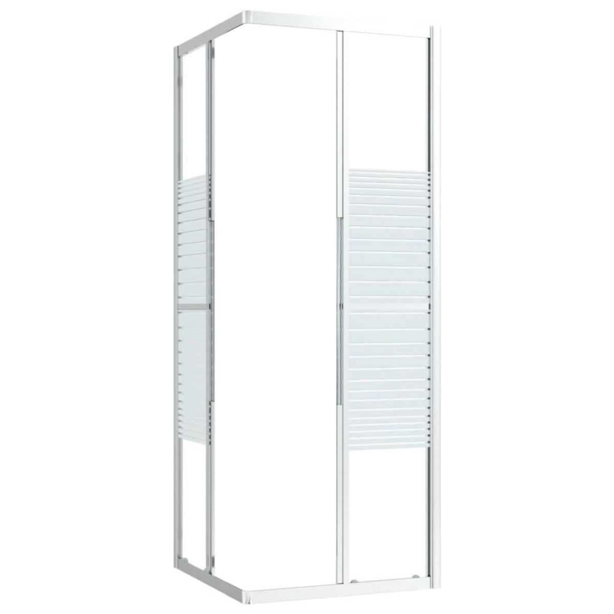 VIDAXL Cabine de douche ESG 70x70x180 cm