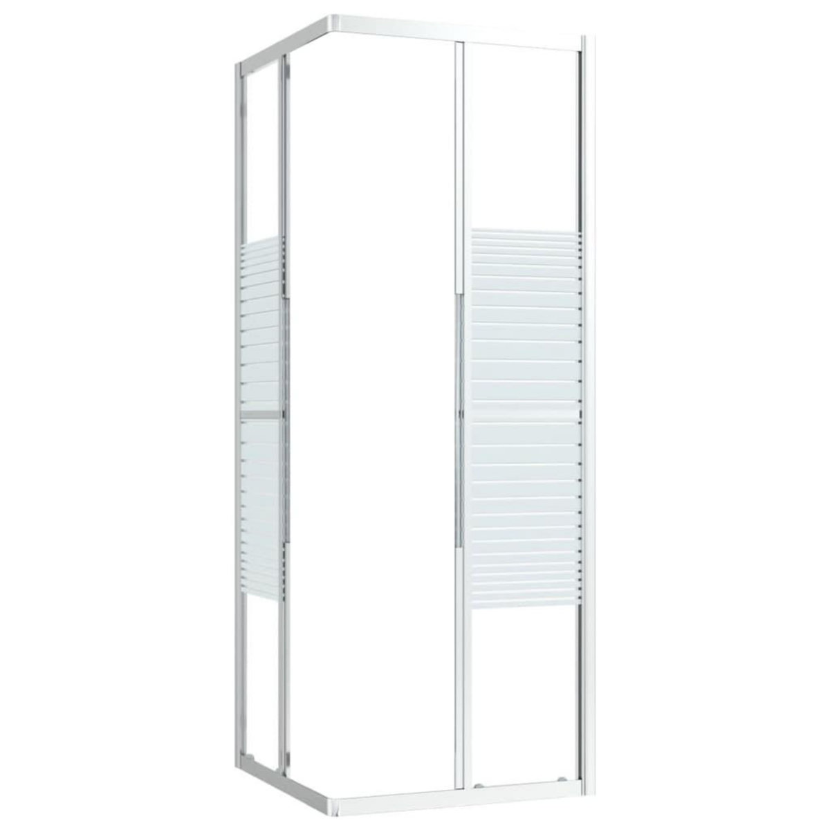 VIDAXL Cabine de douche ESG 70x70x180 cm