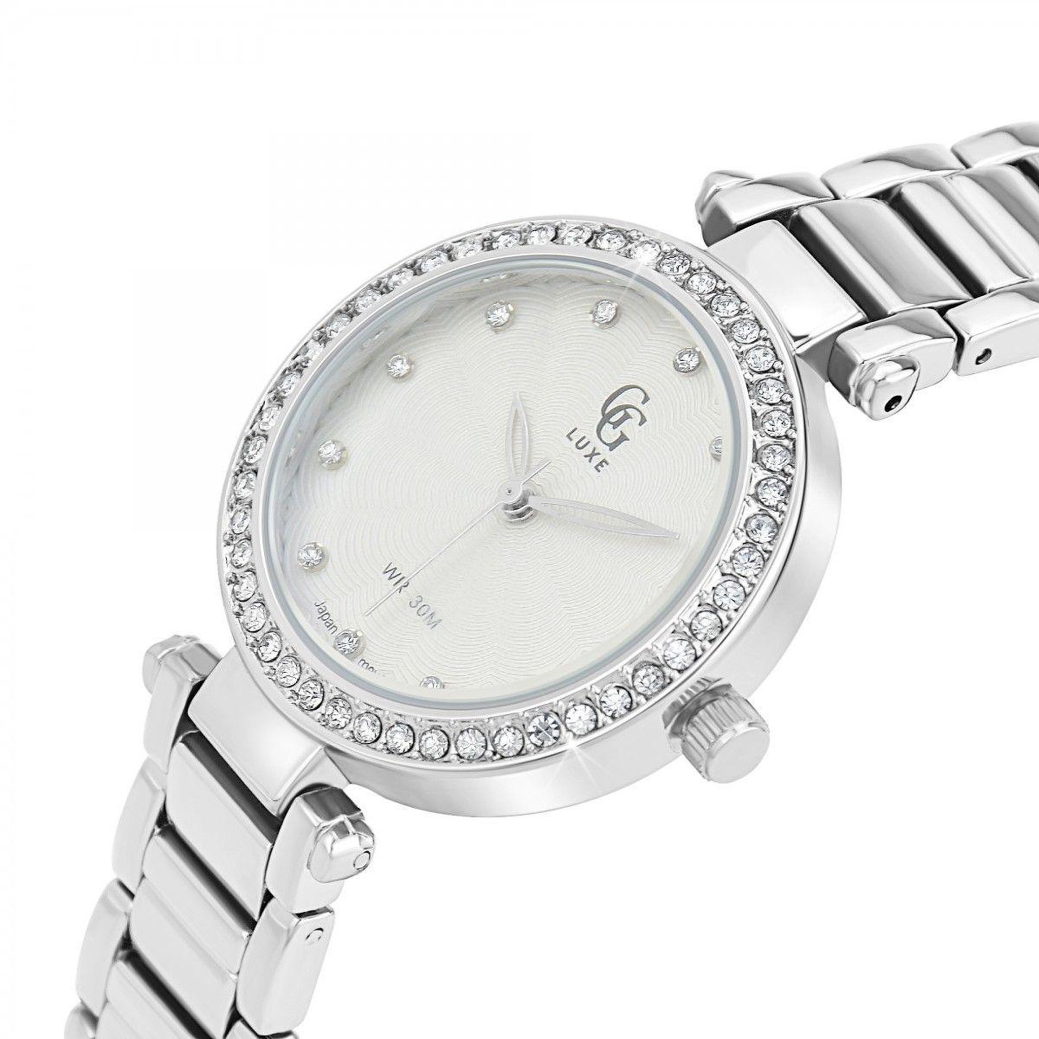 Voir la diapositive 3 : SC CRYSTAL Montre Annaëlle élégante ornée de Cristaux scintillants par SC Crystal