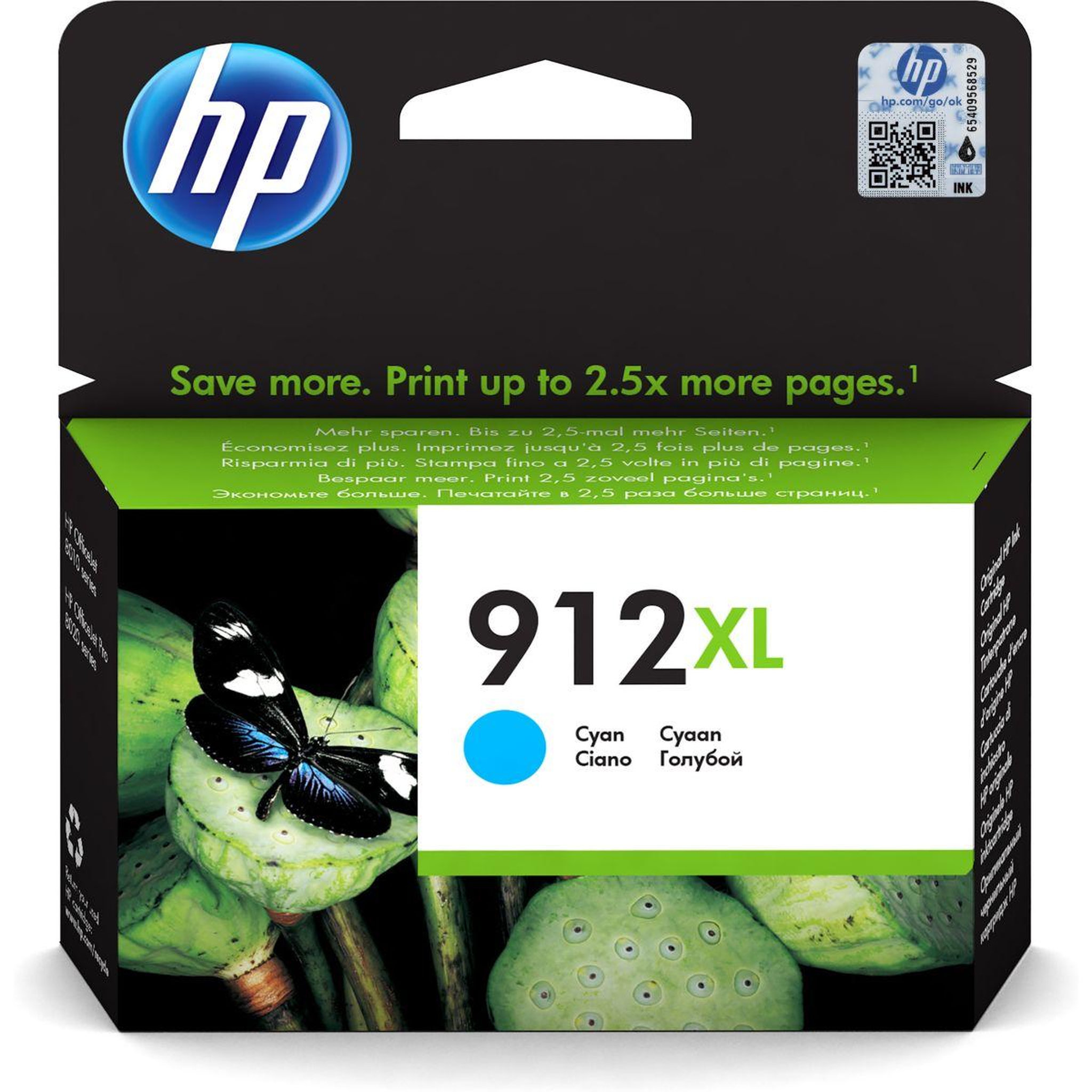 HP Cartouche d'encre 912xl  cyan