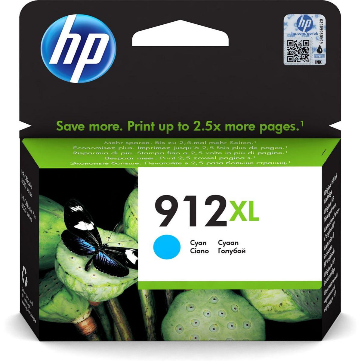 HP Cartouche d'encre 912XL  Cyan
