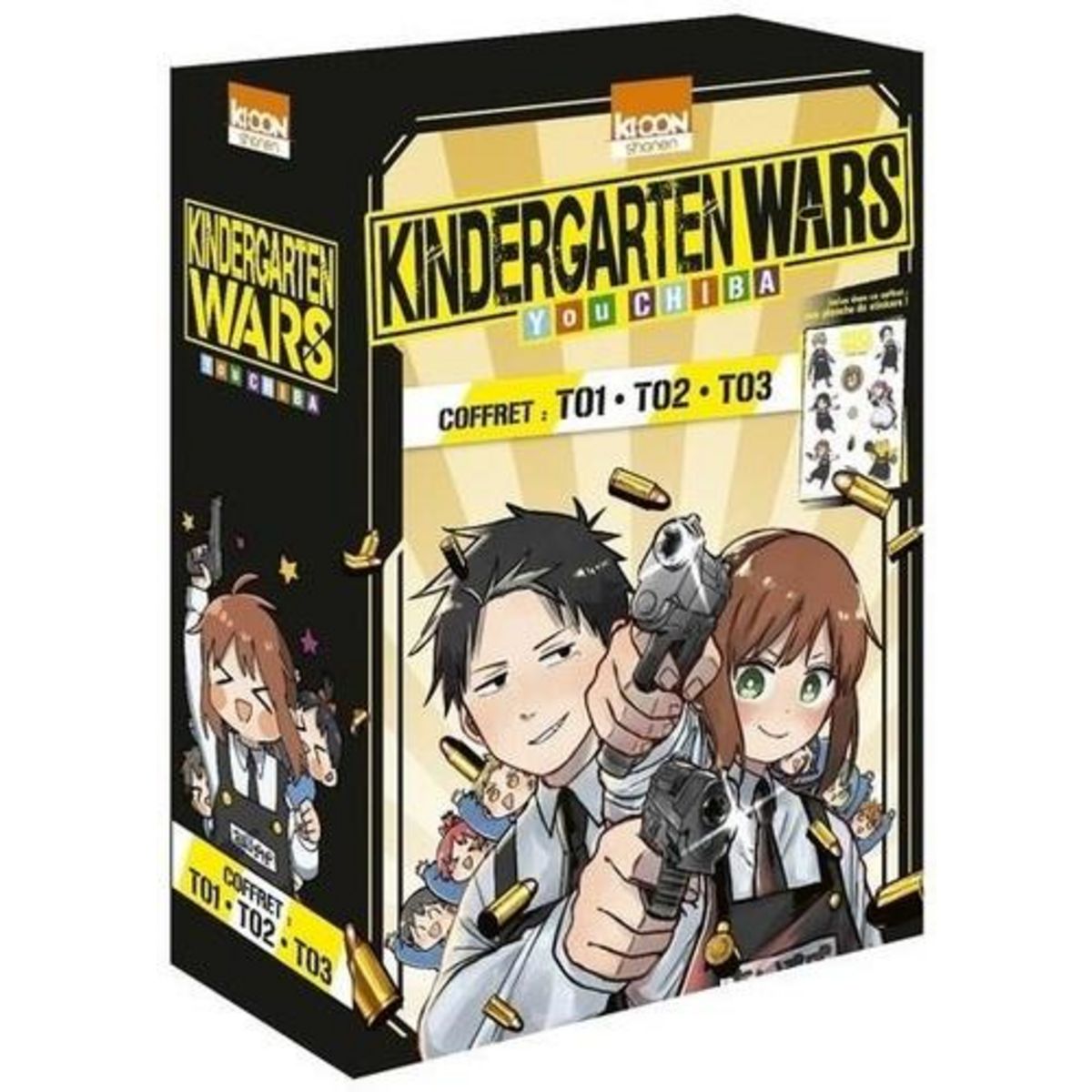 KINDERGARTEN WARS TOMES 1 A 3 : COFFRET EN 3 VOLUMES, Chiba You
