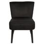 Voir la diapositive 3 : Paris Prix Fauteuil Crapaud  Giulia  76cm Noir