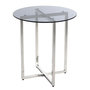 Voir la diapositive 1 : Paris Prix Table d'Appoint Design  Comada  55cm Gris